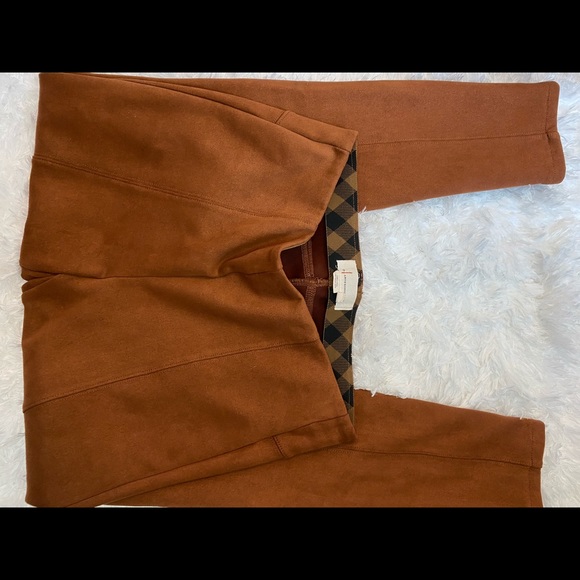 Anthropologie suede leggings - Picture 6 of 7